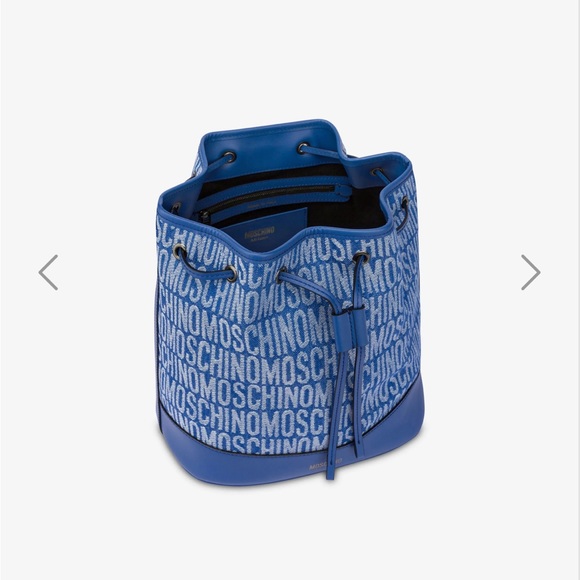 Moschino denim bucket bag - Picture 2 of 4